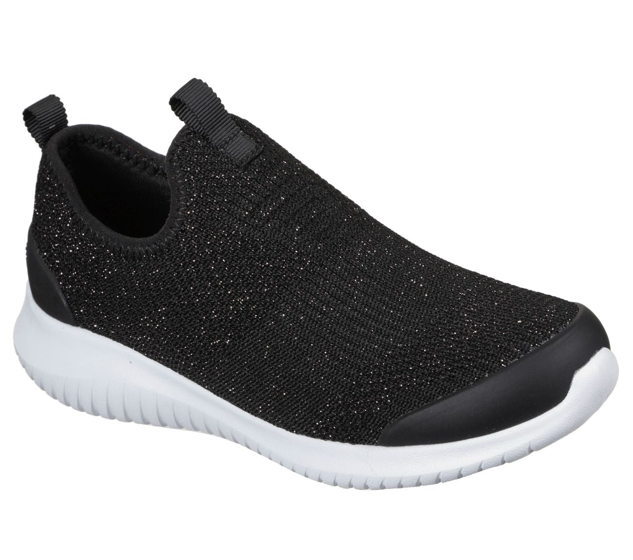 Sort Skechers Girls Ultra Flex 0826 Pink Glimmer - Skechers Børnesko