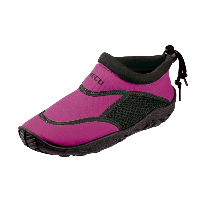 Sort Beco Sealife Badesko Pink - Beco-sealife Børnesko  - 4013368358221
