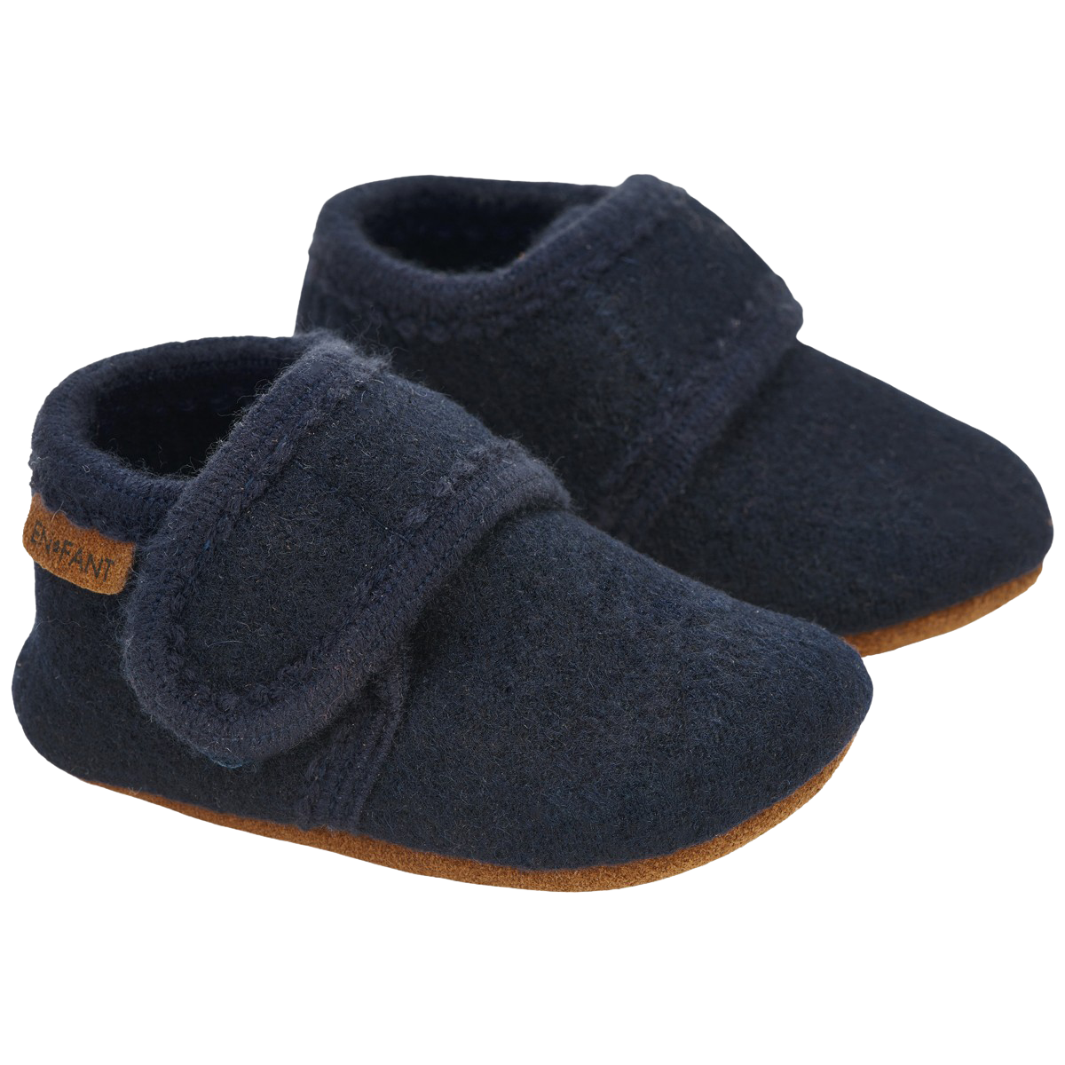 Navy Fant Børne Futter Uld - En Fant Børnesko  - 5714625401917