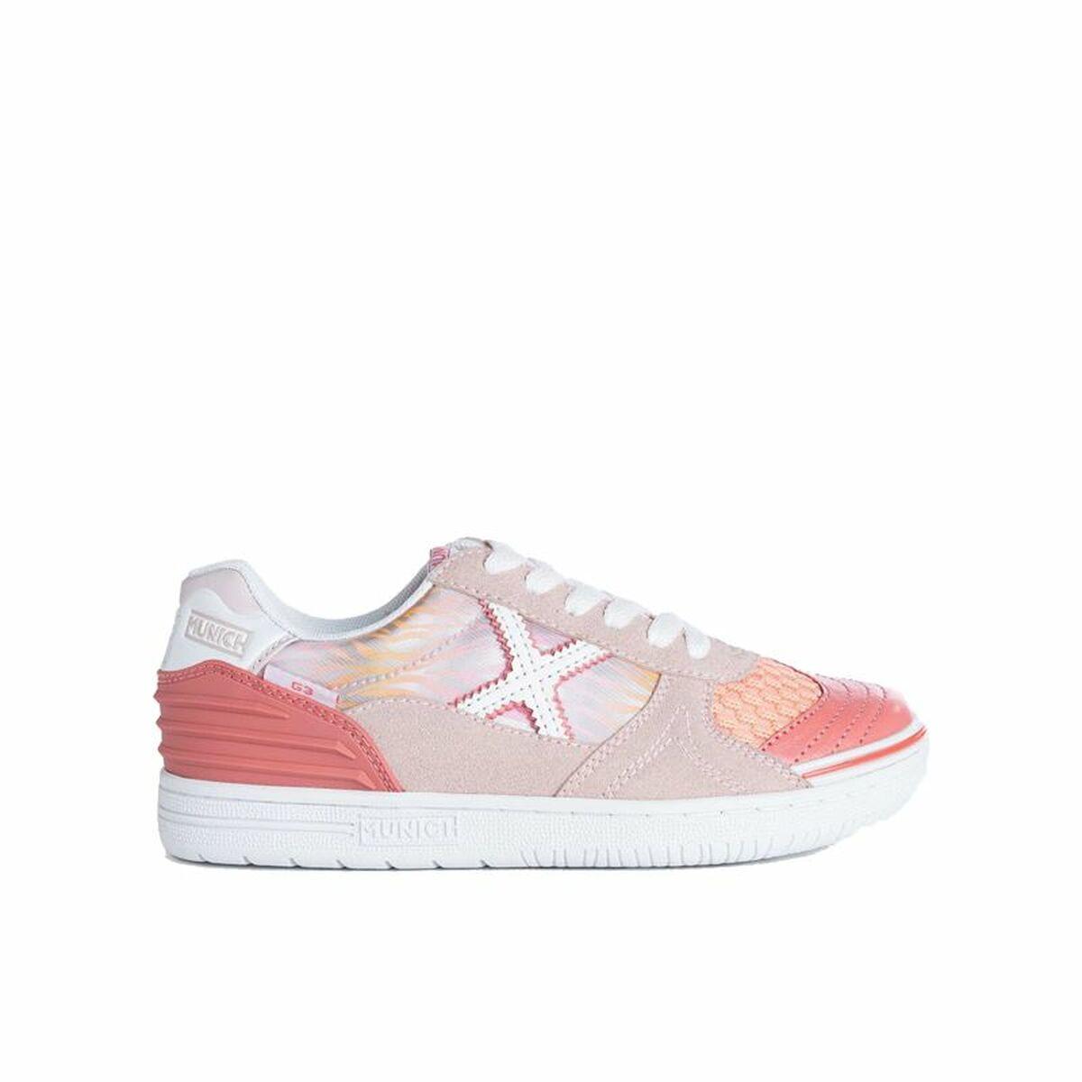 Pink Kondisko Til Børn Munich Patch 346 - Munich Børnesko  - 8445648181537