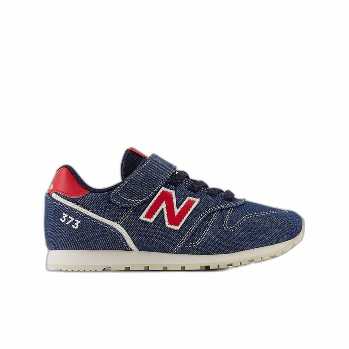 Kondisko Til Børn New Balance 373 Bungee Marineblå - New Balance Børnesko  - 0196432477920