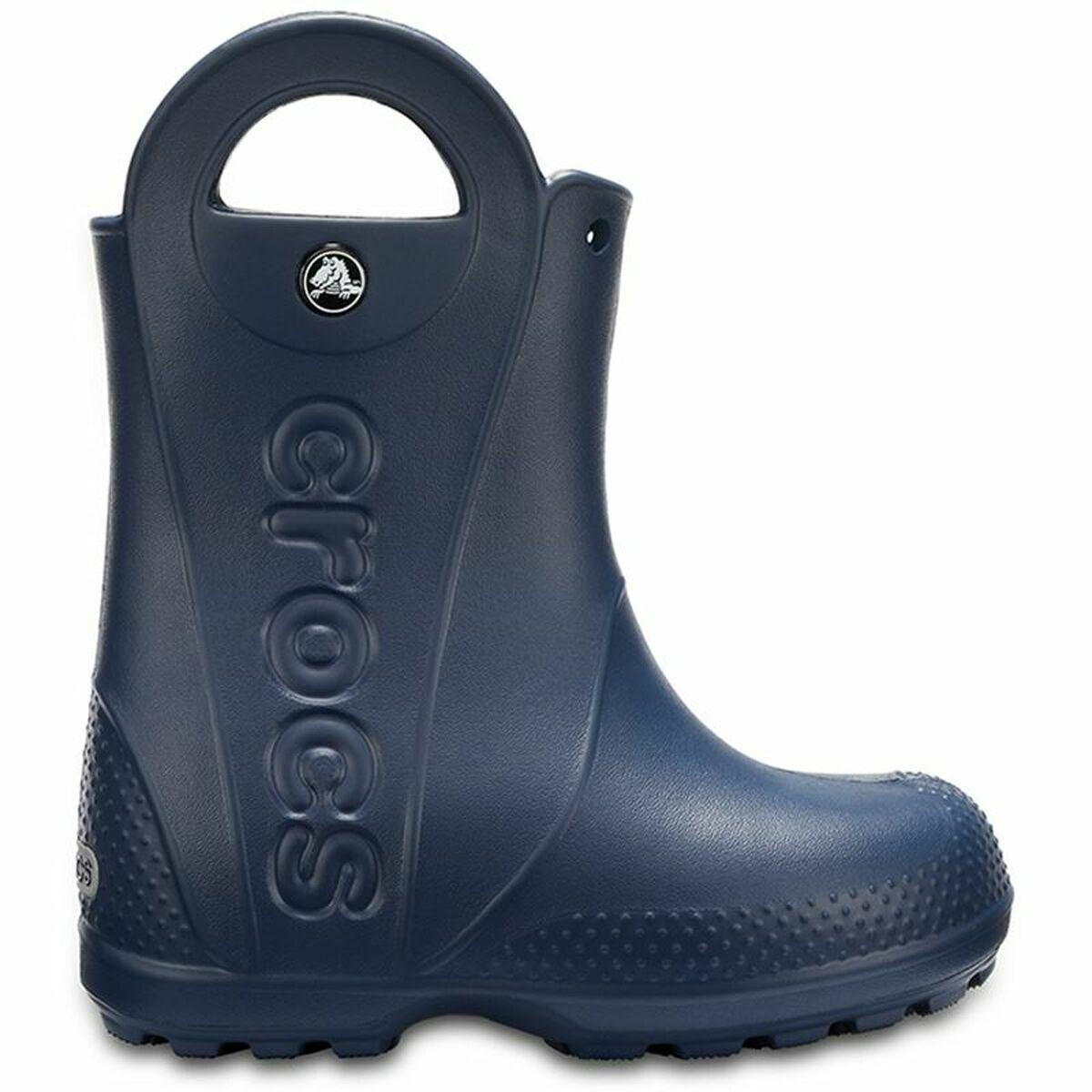 Badesko Til Børn Crocs Handle Rain Blå - Crocs Børnesko  - 0191448181502