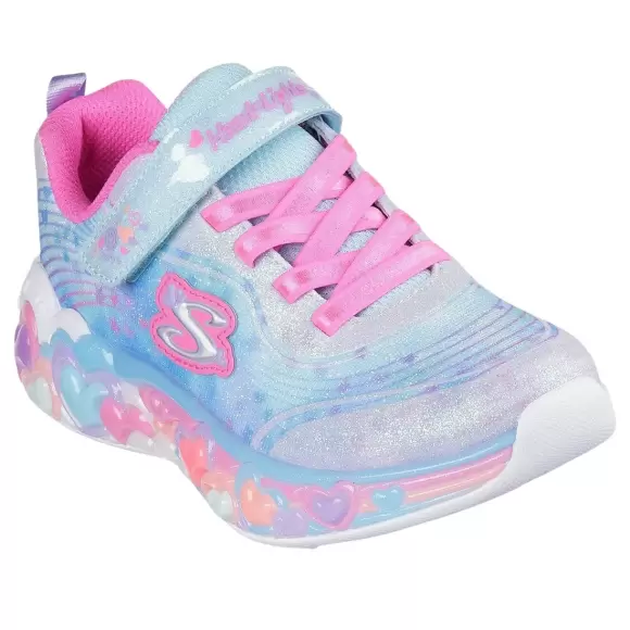 LBMT Skechers Eternal Heart Lights 302696l - Skechers Børnesko  - 198376663223