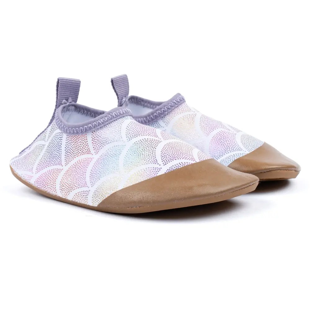 Lilla Badesko Aop Lavender - Mikk-line Børnesko  - 5715073532345