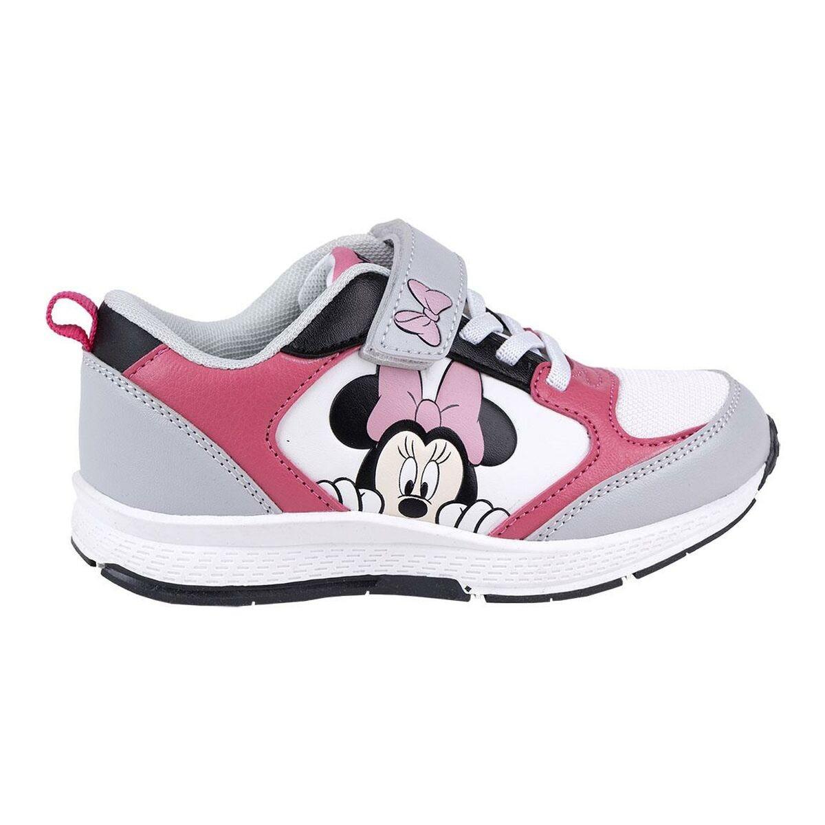 Pink Sportssko Til Børn Minnie Mouse Grå - Minnie Mouse Børnesko  - 8445484179156
