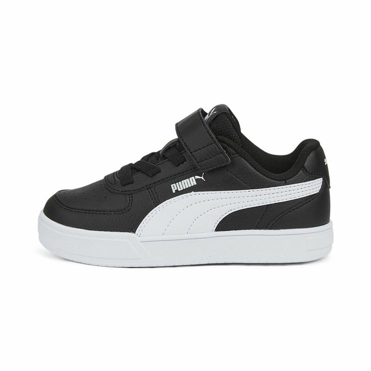 Sort Sportssko Til Børn Puma Caven - Puma Børnesko  - 4063699794687