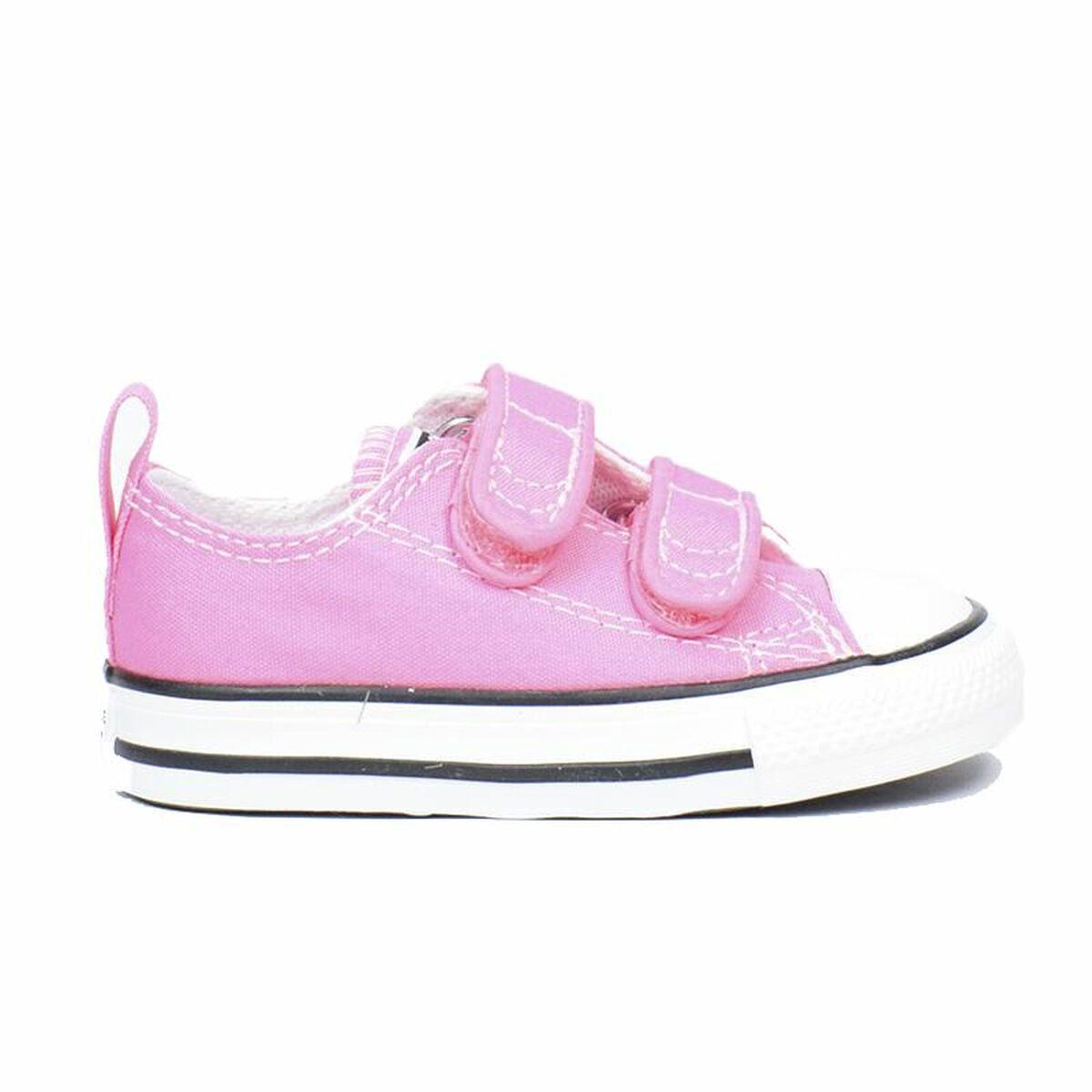 Pink Kondisko Til Børn Converse Chuck Taylor All Star Velcro - Converse Børnesko  - 0888755974667