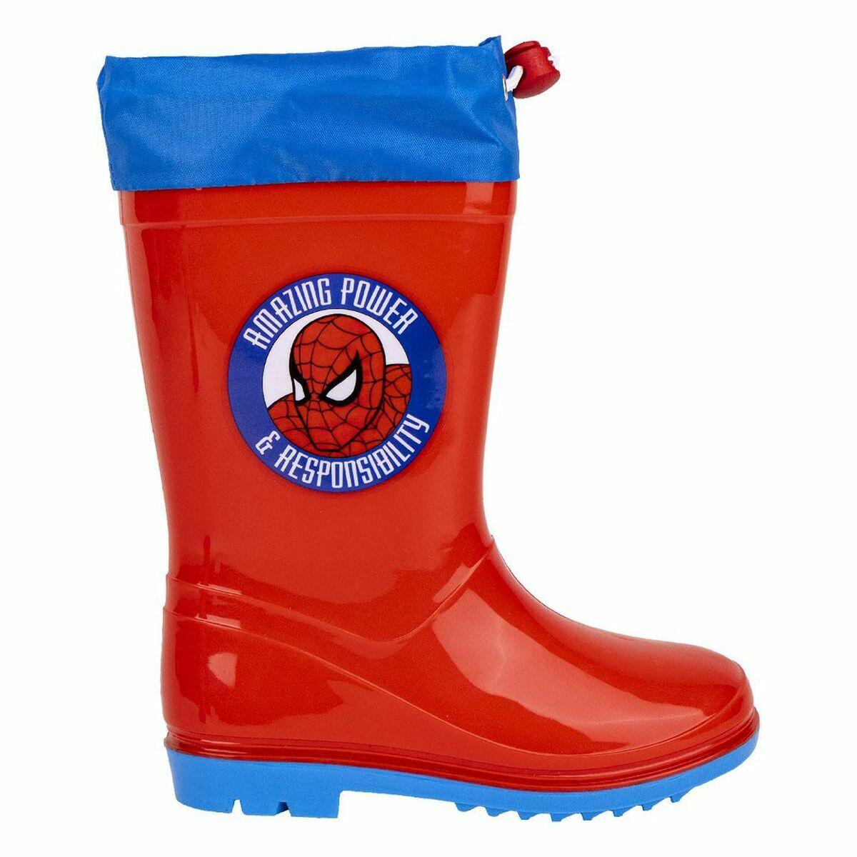 Badesko Til Børn Spider Man Rød - Spiderman Børnesko  - 8445484313758