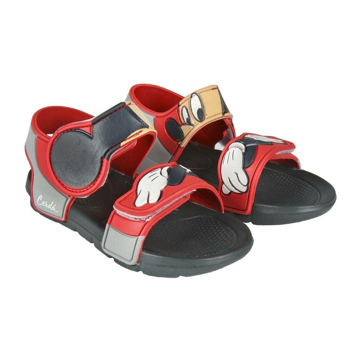 Sandaler Til Børn Mickey Mouse Rød - Børnesko  - 8445484211900