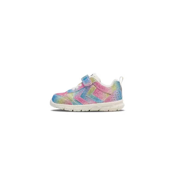 Hvid Hummel Crosslite Glitter Infan 231652 9639 - Hummel Børnesko  - 5715688445290