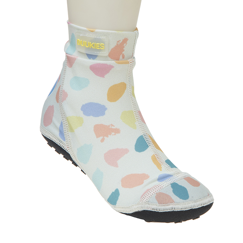 Duukies Beachsock Pastel Paint - Duukies Børnesko  - 7061251406341