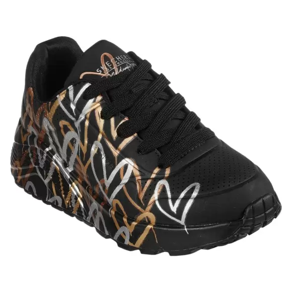 BKGD Skechers Girls Uno Lite 314067l - Skechers Børnesko  - 196642181976